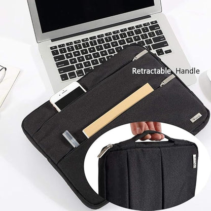 Voova Laptop Sleeve Carrying Case 15.6 16 Inch,Slim Computer Cover Bag Compatible with MacBook Pro 15/16, Dell xps 15,15-16 Inch HP Dell Asus Acer Laptop, Black
