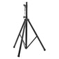 Adjustable Height Tripod Speaker Stand, Sturdy Steel, Holds up to 99.2 lbs, 52" to 73", Black