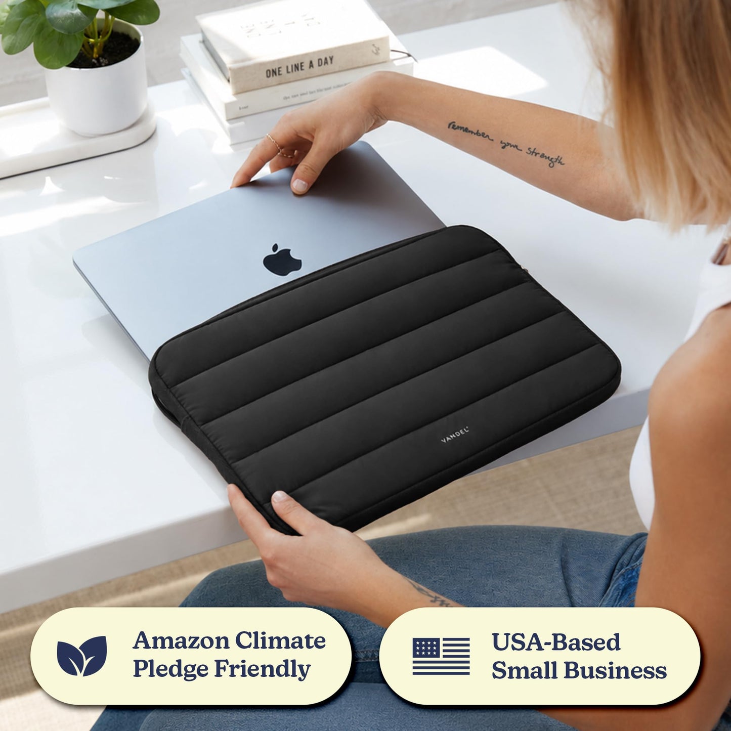 Vandel The Original Puffy Laptop Sleeve 15-16 Inch Sleeve for Women and Men