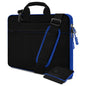 Hseok Laptop Case 15.6 inch Shoulder Bag with Strap,Black