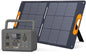 ALLWEI 500W Solar Generator with 100W Solar Panel, 512Wh LiFePO4 Battery