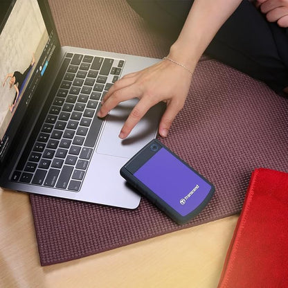Transcend Storejet 1T Portable USB 3.0 Hard Disk (TS1TSJ25H3P)