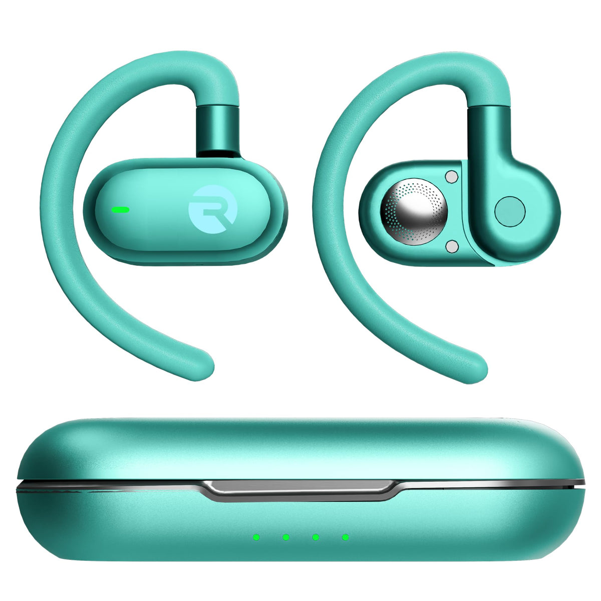 Raycon Fitness Open Ear Earbuds - Wireless, Water-Resistant, 40H (Blue)