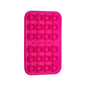 OCTOBUDDY Classic - Silicone Suction Phone Case Adhesive Mount - Hands-Free, Strong Grip Holder for Selfies & Videos - iPhone & Android Compatible - 2.25″ x 3.25″, Hot Pink