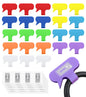 SummerBrite Reusable Write On Cable Labels Wire Tags, 36 Pack, Oval
