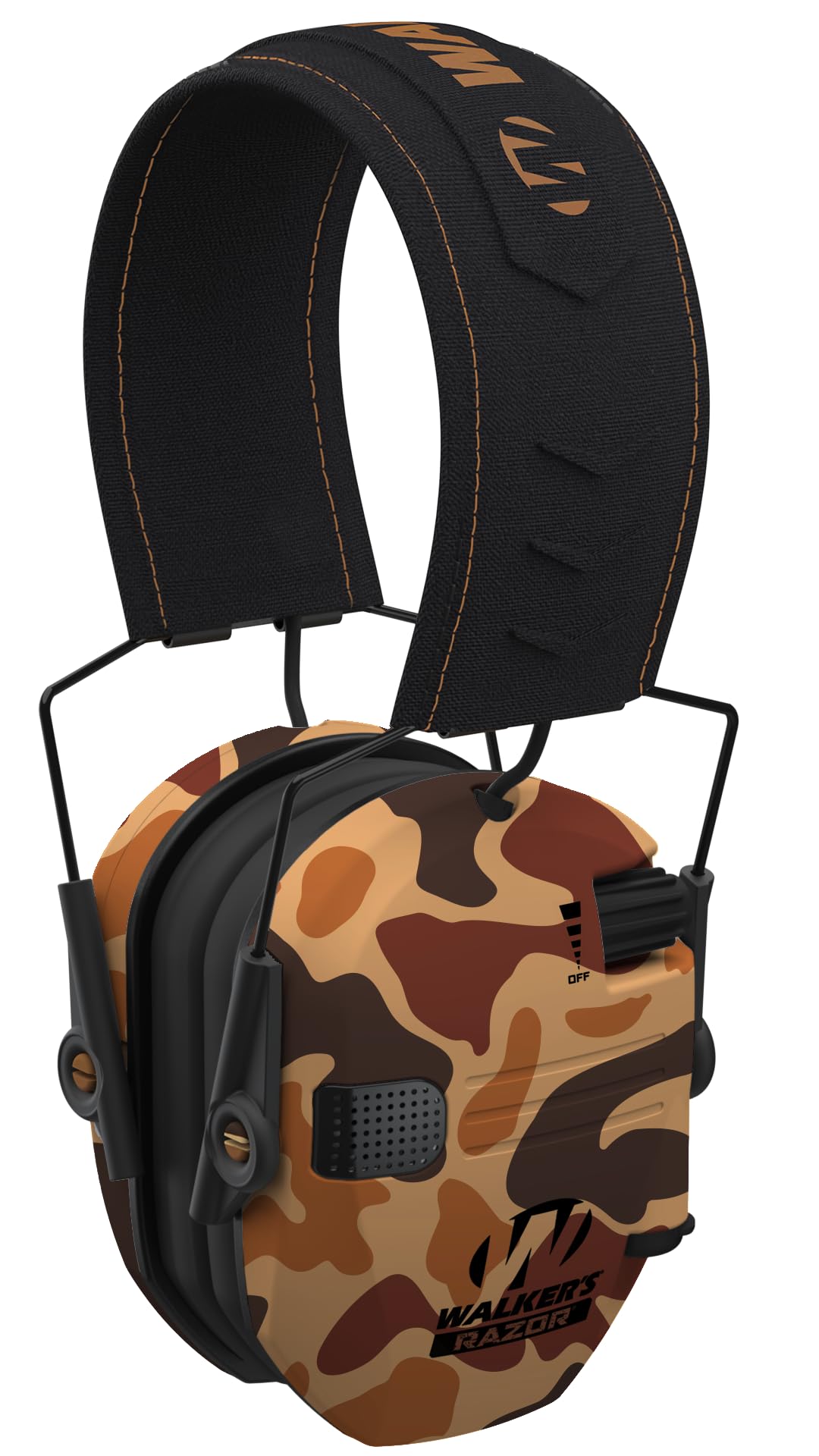 Walker's Razor Slim Patriot Series Muffs - Olive Drab Green