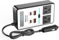 200W Car Power Inverter DC 12V to 110V AC,Cigarette Lighter Adapter Plug with [65W USB-C]/USB-Fast Charger 24W/Multiple USB/Laptop car Charger with Voltage Display