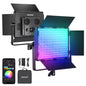 NEEWER 192 LED Video Light Panel, 20W Ultra Thin Bi Color Dimmable DSLR Camera Soft Light, 4000mAh Lithium Battery, 3200K-5600K CRI97+, Key Lighting for Studio Photography Recording Streaming