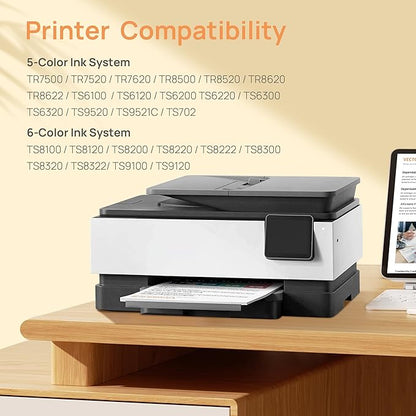 PGI-280XXL Compatible for Canon Ink 280 and 281 Cartridges Work for Canon TR8520 Ink Cartridges Work for Pixma TR8620 TR8620A TS9120 TS6320 TR7520 TS6220 TR8500, 2 x 280XXL PGBK, 2 Pack (Large Black)