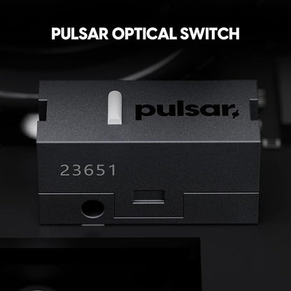 Pulsar Gaming Gears X2 Crazylight Wireless Gaming Mouse, Ultra Lightweight 1.27 oz (36g), Optical Switch, 32000 DPI, 750 IPS, XS-1 Sensor, 8k Compatible (RandomFrankP Edition)