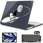 Mektron for 2026 MacBook Air 13-inch M5 Laptop Case A3449 with 13.6-inch Liquid Retina Display Fits 2025 A3240 M4 2024 A3113 M3 2023 A2681 M2 Printed Shell for MacBook Air 13.6", Dahlia Flower C035