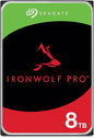Seagate IronWolf Pro, 8 TB, Enterprise NAS Internal HDD –CMR 3.5 Inch, SATA 6 Gb/s, 7,200 RPM, 256 MB Cache for RAID Network Attached Storage (ST8000NT001)