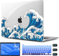 CISSOOK Wave Case for MacBook Pro 13 inch Case 2025-2020 Release