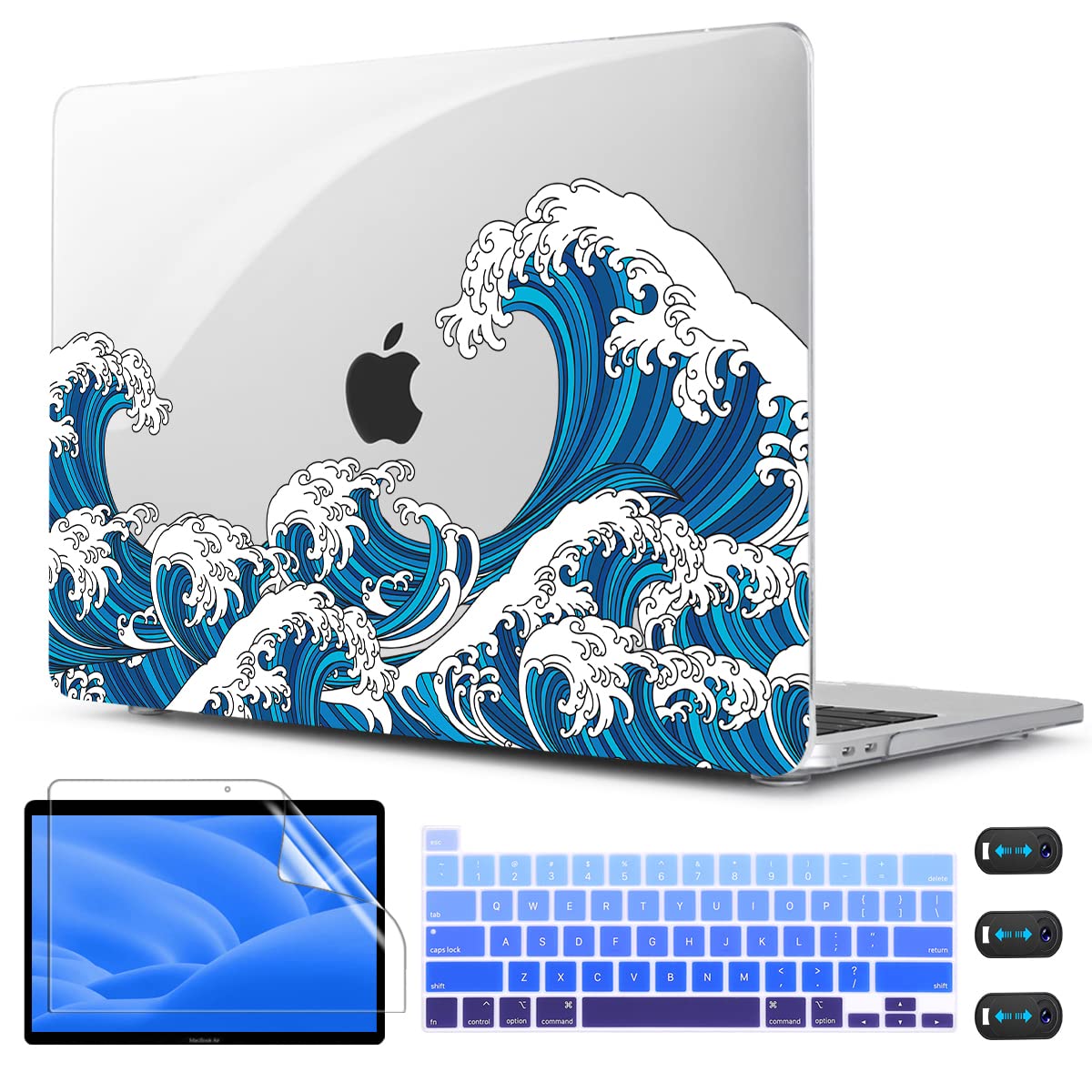 CISSOOK Compatible with MacBook Pro 13 inch Case 2025-2016 Release M2 M1