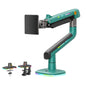 NB Gaming Monitor Arm or for 32 to 60 Inches Screen, Load up to 20 kg, VESA 75/100, RGB-Light, Heavy Duty, Multi Angle Adjustable, Premium Aluminum, Blue
