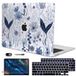 LCMOCICO for MacBook Air 13 inch Case 2020 2019 2018 Release M1 A2337 A2179 A1932, Glitter Crystal Pritned Pattern Hard Case Cover for Mac Air 13.3" Retina Display Touch ID, Astronauts & Spacecraft