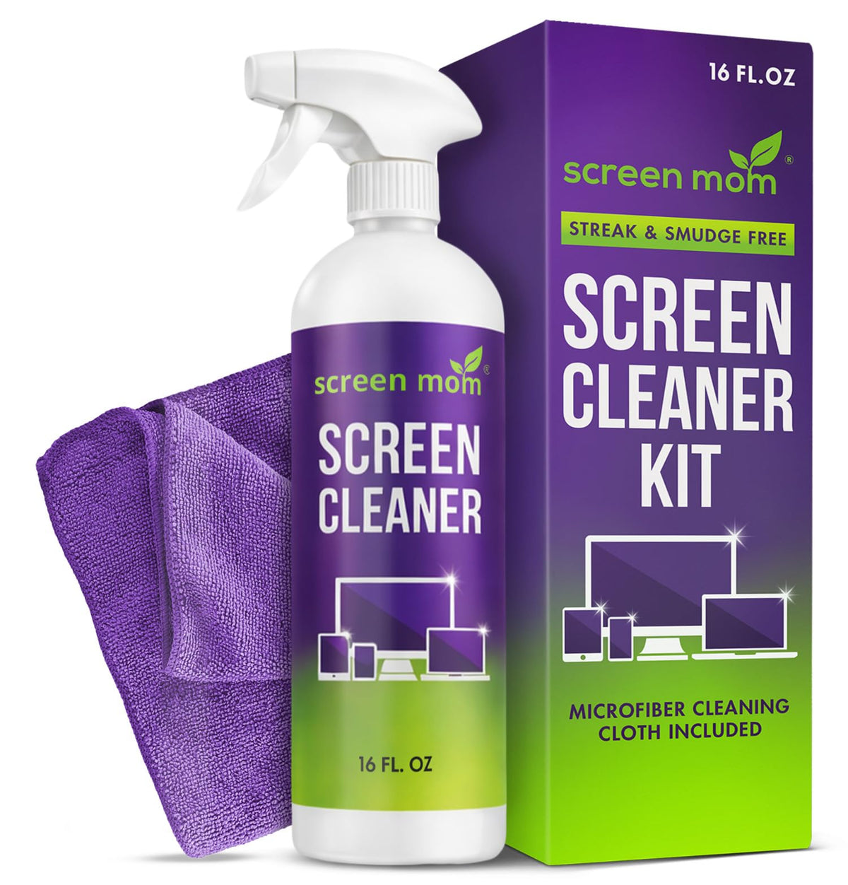Screen Mom Screen Cleaner Spray 1-Gallon for TV, Car, Laptop and Computer
