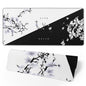 Darkness Red Moon Desk Mat Japanese Mouse Pad, Large Japanese Desk Mat, XL Anime Gaming Keyboard Mat, Non-Slip Rubber Base, Big Extended Desk Protector for Home Office, 31.5”x11.8”