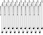20 Pack Stylus Pen,Stylus Pen for Touchscreen High Precision and Sensitivity for Everyday Writing/Drawing,Universal Stylus Compatible with All Touch Screens,White