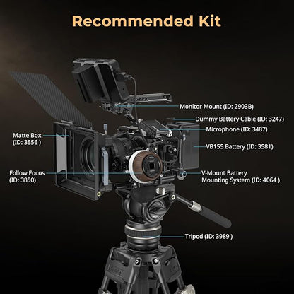 SmallRig Z6 III Camera Cage Kit for Nikon Z6 III, with Top Handle and Cable Clamp, Aluminum Alloy Camera Full Cage Kit with Anti-Twist Design, Built-in Quick Release Plate for Arca-Swiss - 4520
