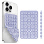 Yojaro Silicone Suction Cup Phone Case Mount Double Sided, Phone Accessories Hands-Free Strong Grip Holder for Selfies and Videos, Silicon Phone Stand for iPhone and Android Purple