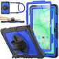 SEYMAC stock Case for Samsung Galaxy Tab A11+ Plus/A9+ Plus 11'', Full-Body Drop Protection Case with Screen Protector Pencil Holder [360° Rotating Hand Strap] &Stand, Purple+Colorful