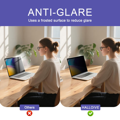 Halloive 360° Privacy Screen Protector for MacBook Pro 16 Inch (2021-2026)