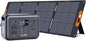 ALLWEI LiFePO4 Portable Power Station 1200W with 1 * 200W Solar Panel, Fast Charge in 1.5Hrs, 1008Wh Solar Generator(Peak 2400W), 4* AC Outlet, Home Backup Battery for Emergency RV Camping Off-grid