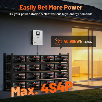 HumsiENK 12V 200Ah LiFePO4 Lithium Battery – Max. 2560Wh, 6000-15000 Deep Cycle Battery with 250A BMS, Low-Temp Cutoff | A+ Grade Cells for Marine, Trolling Motor, Off-Grid Home Energy Storage