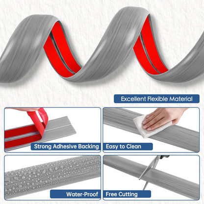 EYAYEN Floor Cord Cover for Wires on Floor Self Adhesive Cord Hider