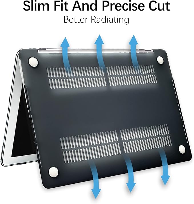 Berkin Arts Compatible with MacBook Pro 13 inch Cover, 2022-2016 Release A2289/A2251/A2338 M1 with Keyboard Cover & Screen Protector Feudal Japan Art (The Skeleton Specter by Kuniyoshi)