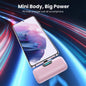 [2 Pack]Small Portable Charger for iPhone 17/16/15 Series,5000mAh 3A PD USB C Power Bank, Mini Travel Essentials Battery Pack for iPhone 17/17 Pro/16/16 Plus/16 Pro/15 Pro Max,Samsung,Android/LG etc