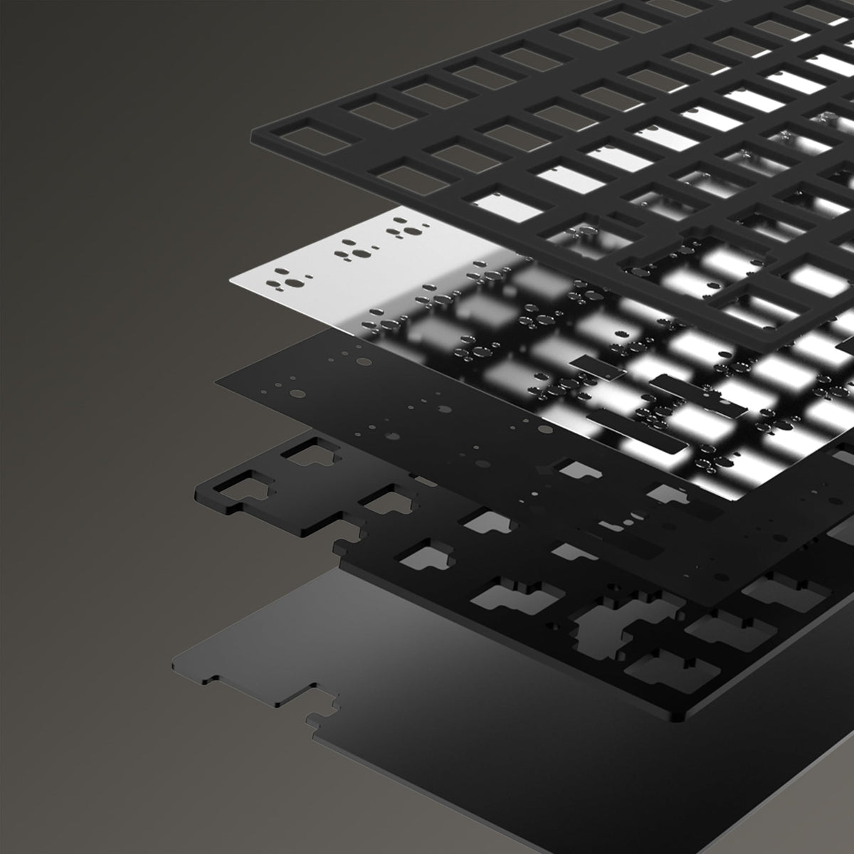 KEEBMONKEY WOBKEY Crush 80 Reboot CNC Aluminum 5-Second Quick-Release Triple-Mode Connectivity Mechanical Keyboard with Superior Acoustics (Pro Navy)