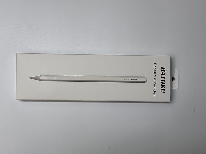 Pencil 2nd Generation Magnetic Wireless Charging: HATOKU Stylus Pen with Tilt Sensitvity Palm Rejection for iPad Air 3 4 5th M2 M3 - iPad mini 5 6th - iPad 6 7 8 9 10 11 Gen - iPad Pro 11" 12.9" M4