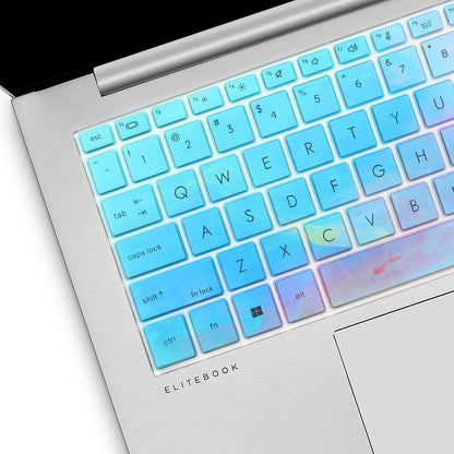 Colorful Keyboard Cover for HP EliteBook 830 835 840 845 1040 G9 G10 2025 2024 2023 2022 13.3 14 inch Laptop Accessories Keyboard Protective Skin (Not fit The 830/840/845/1040 G11 G8 G7 G6 G5 G4 G3)