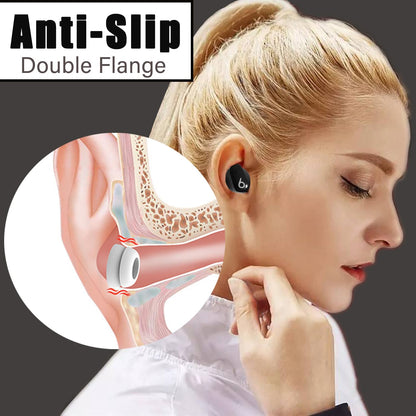 Double Flange Ear Tips for Beats Studio Buds, Anti-Slip Noise Isolating