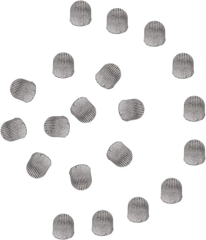 MECCANIXITY 10Pcs Replacement Fiber Mesh Tips for Stylus Pens 7mm Suitable for Capacitive Touch Screen,High Sensitivity,Soft,No Scratch Screen Pen Tip