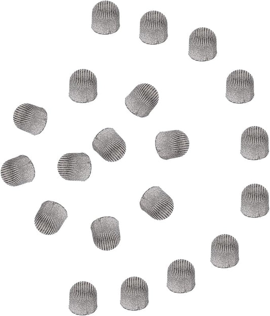 MECCANIXITY 10Pcs Replacement Fiber Mesh Tips for Stylus Pens 7mm Suitable for Capacitive Touch Screen,High Sensitivity,Soft,No Scratch Screen Pen Tip