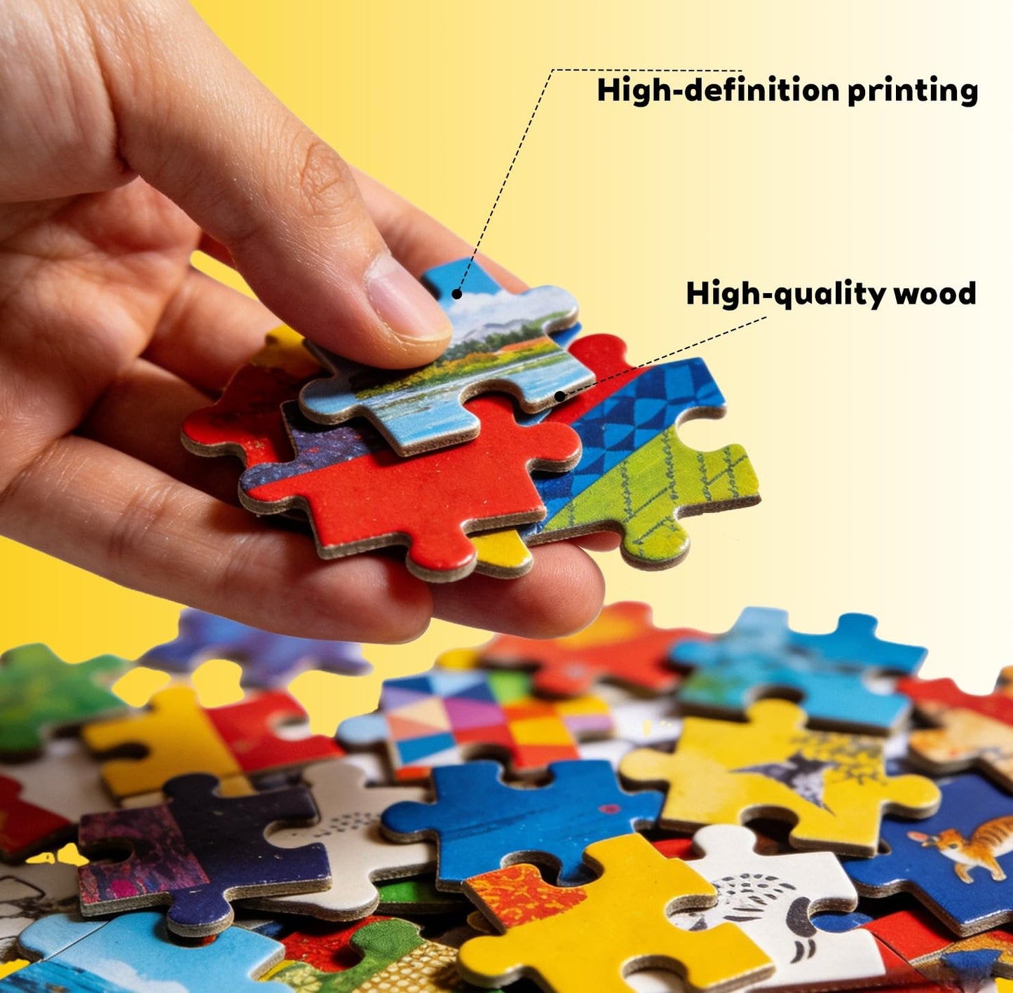 Custom Photos Puzzle, Personalized Jigsaw Puzzle for Adults 1000Pcs