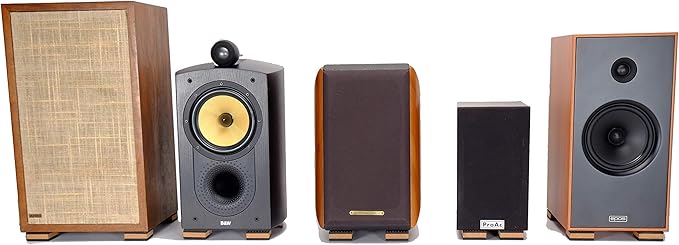 Sound Isolation Pads. Cork Pads for Speakers to Improve Sound and Reduce Vibration (1" Pack of 8)