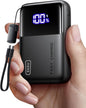 INIU Power Bank, 20000mAh 65W Ultra Compact USB C Laptop Portable Charger, PD QC Fast Charging 3-Output External Battery Pack for Laptop MacBook iPad Tablet Steam Deck iPhone 16 15 14 Pro Samsung S22