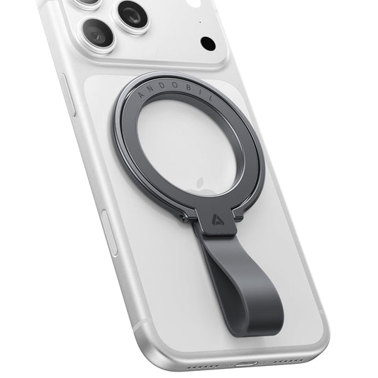 andobil [2026 Unrivaled Stability] Magnetic Phone Grip Holder for MagSafe