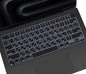 Russian Keyboard Cover Skin for 2024 2023 2022 2021 Apple MacBook Pro 14 A3112 A3401 A3185 A2992 A2918 A2442 A2779, MacBook Pro 16 A3403 A3186 A2991 A2485 A2780 M4 M3 M2 M1 Pro Max Protector-Black