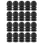 XHF 5 Pcs 3/4" IP68 Strain Relief Nylon Cord Grip NPT Cable Glands Adjustable UL Listed and RoHS Compliant (Black)