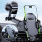 Miracase Phone Holders for Your Car, [Thick Case & Heavy Phone Friendly] Universal Cell Phone Car Mount, 3-in-1 Phone Mount for Car Dashboard Windshield Air Vent Fit for All Smartphones, Grey