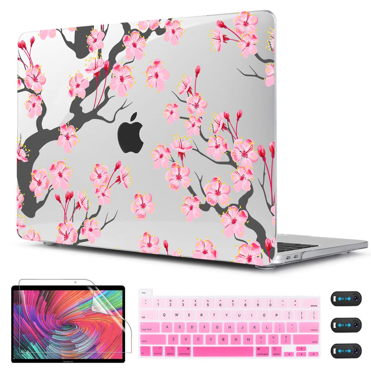 CISSOOK Compatible with MacBook Pro 13 inch Case 2025-2016 Release M2 M1