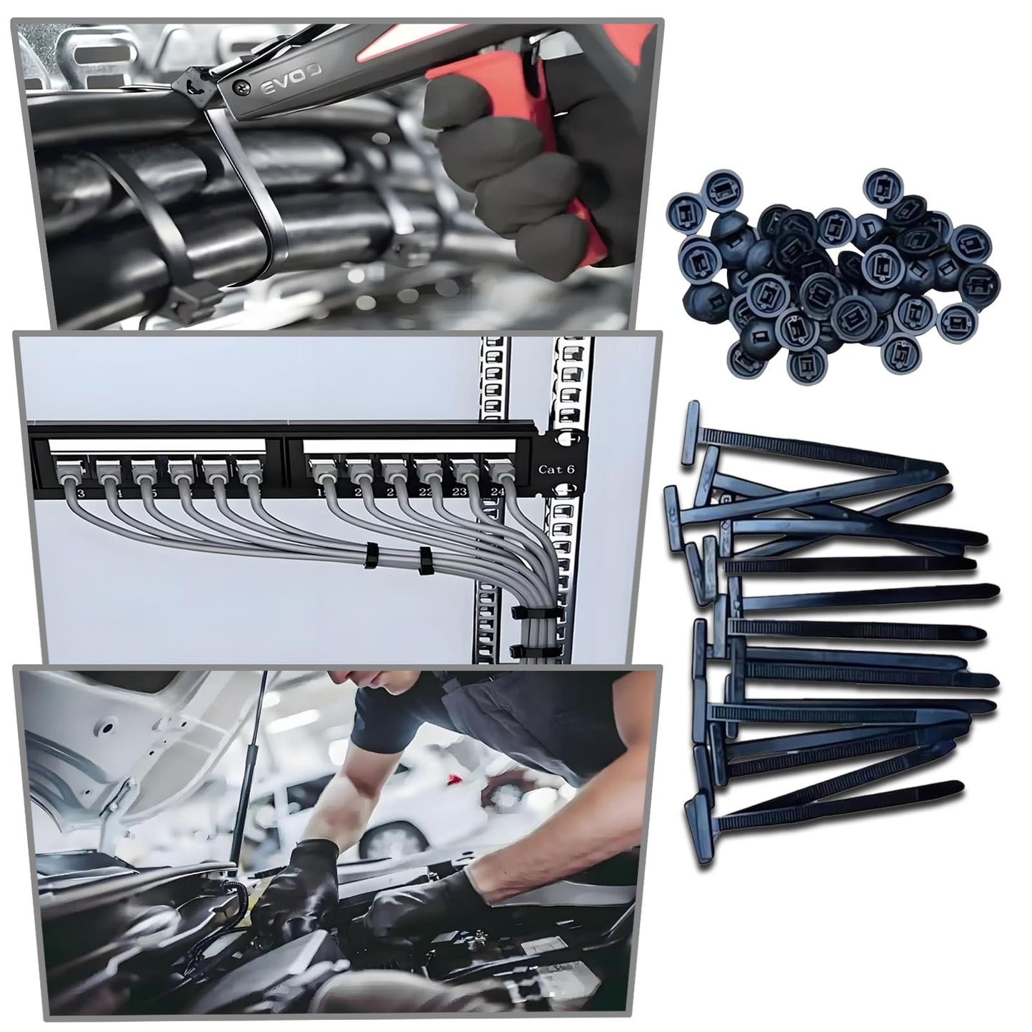 2026 upgraded heavy-duty self-locking nylon cable ties with uv protection for car repair, home, and cable management (30)