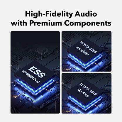 WiiM Vibelink Amp Stereo Amplifier for Passive Speaker Upgrade