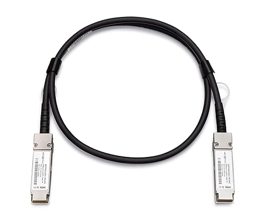 HPC Optics Compatible with Fortinet SP-Cable-FS-QSFP+3 QSFP to QSFP Twinax DAC | 40G Passive 3m SP-Cable-FS-QSFP+3-HPC