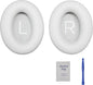 Replacement Ear Pads - Compatible with Bose QuietComfort 45 / SE Headphones, Soft Protein Leather,Premium Noise Cancelling Earpads, Durable & Comfortable Ear Cushions (QC 45-White)